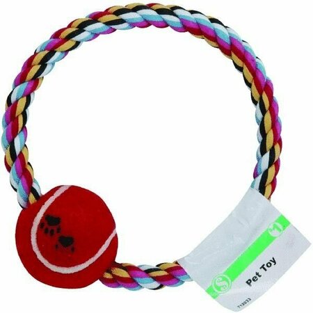 DO IT BEST Rope Ring Dog Toy- Smart Savers CC401029